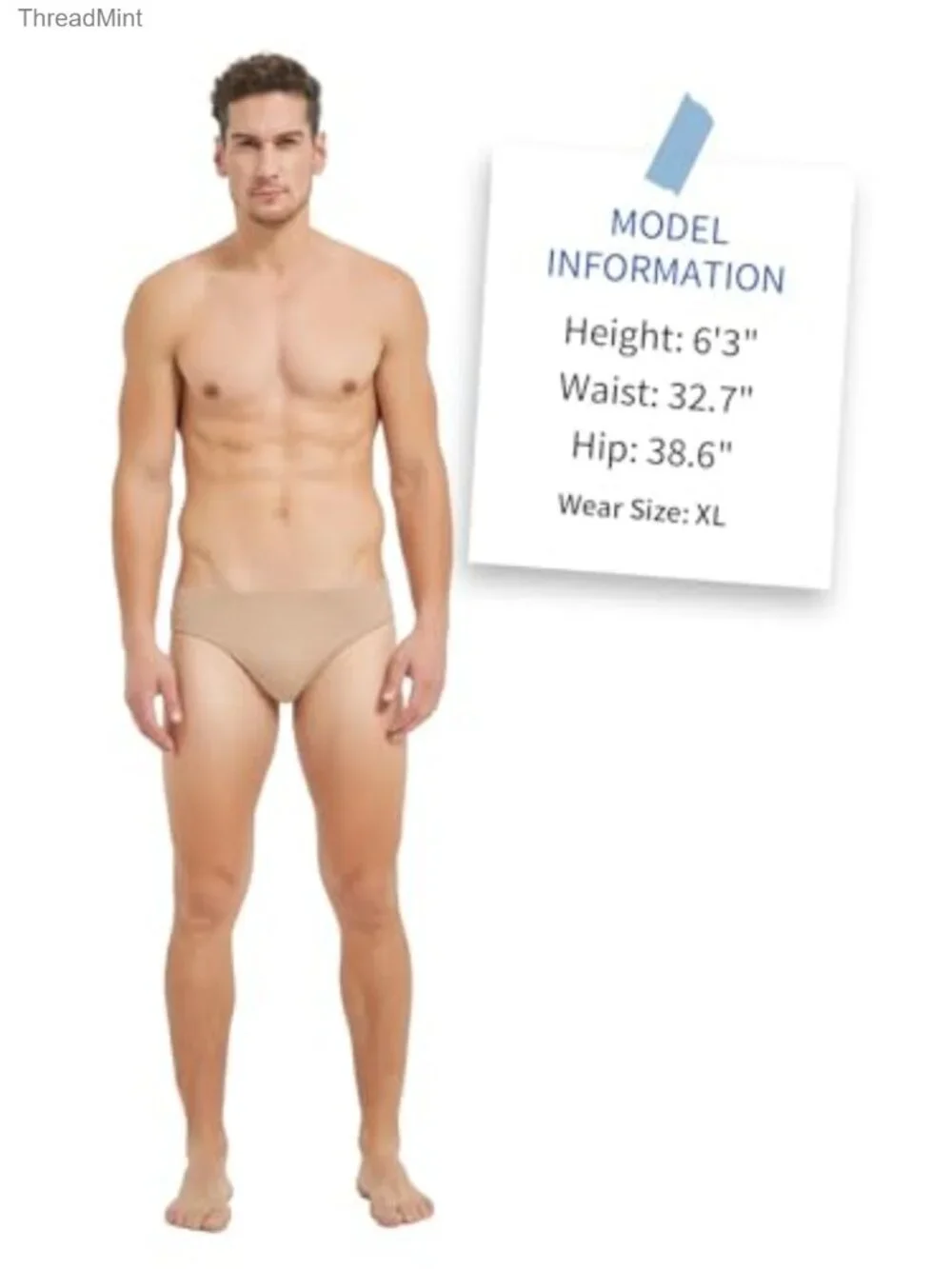Men's Full Seat Dance Belt Bulge Hiding Brief Ballet Cosplay Dancewear